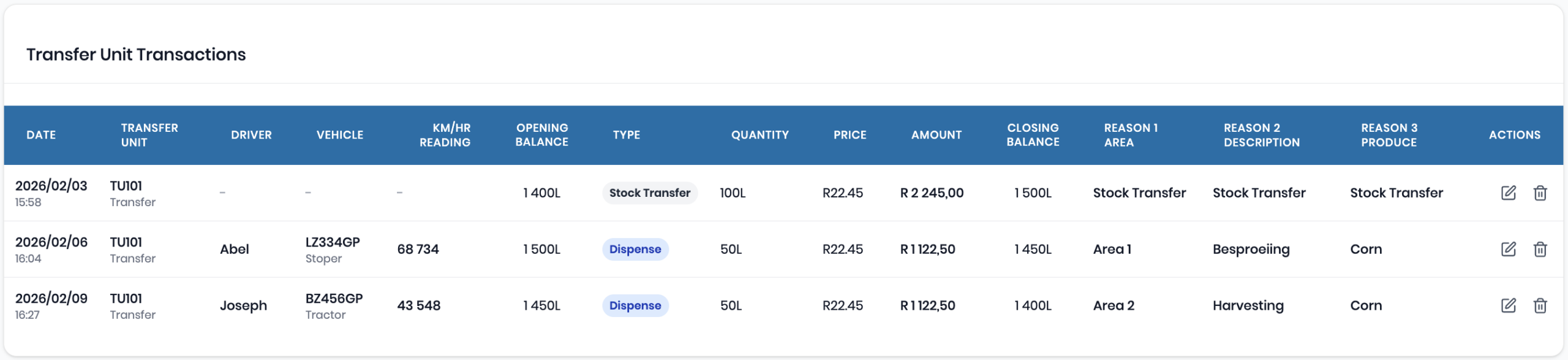 Automatic Calculations