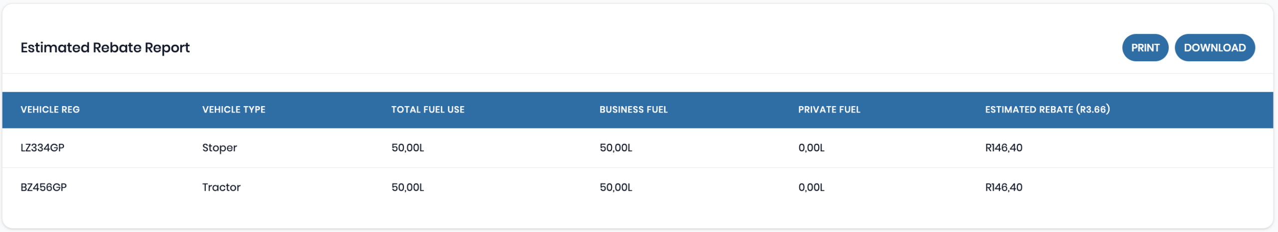 Estimate Rebate